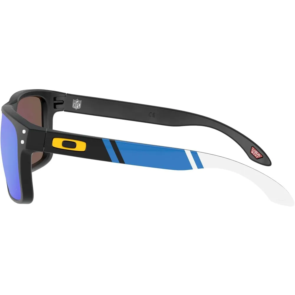 Oakley Holbrook OO9102 NFL Collection Gafas de sol para hombre | Matte Black / Prizm Sapphire II