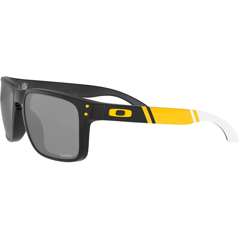 b08j4k4ls5_2_webp.webp Oakley Holbrook OO9102 NFL Collection Gafas de sol para hombre | Matte Black / Yellow / Prizm Black Pittsburgh Steelers