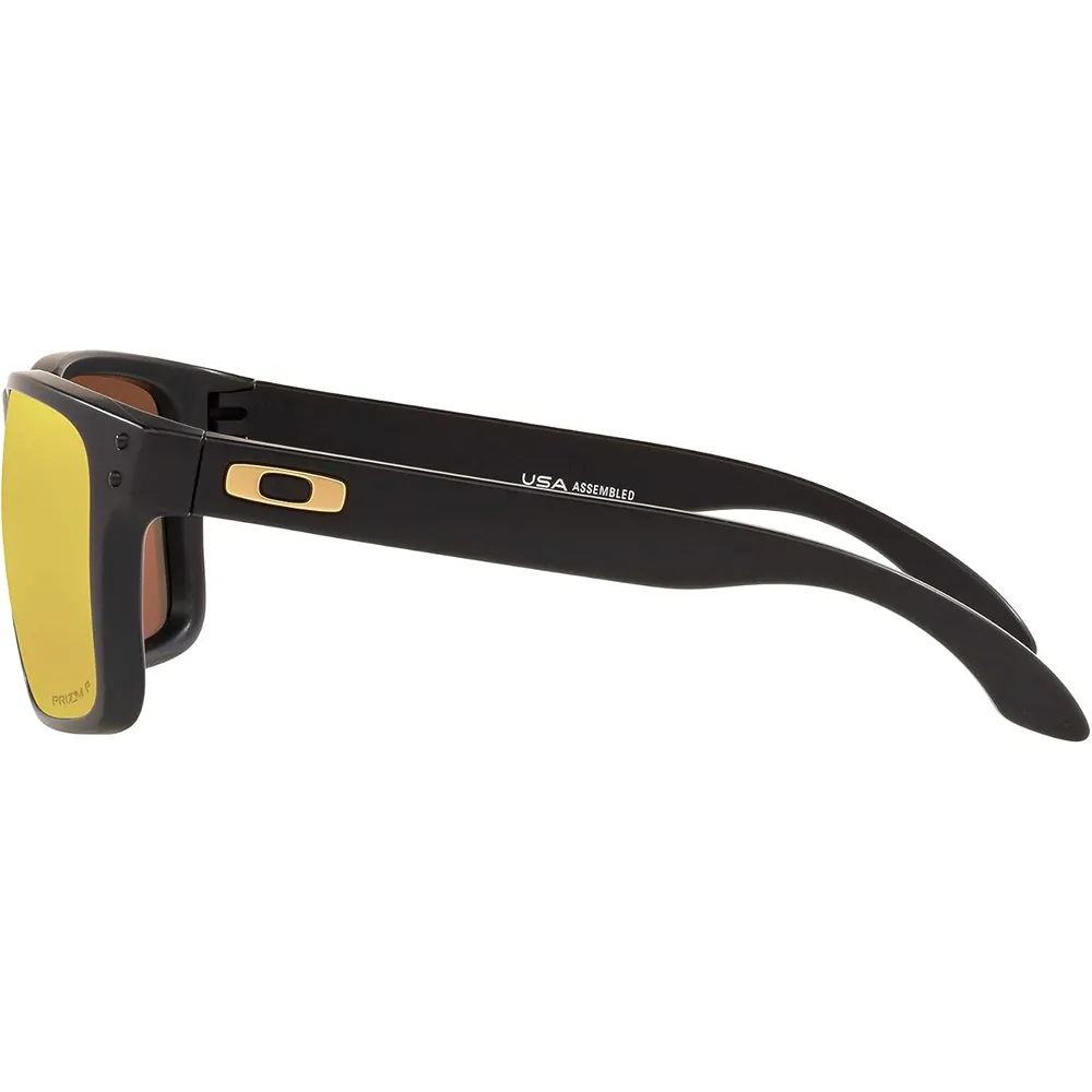 Oakley Holbrook XL OO9417 Gafas de sol para hombre | Matte Black / Prizm 24K
