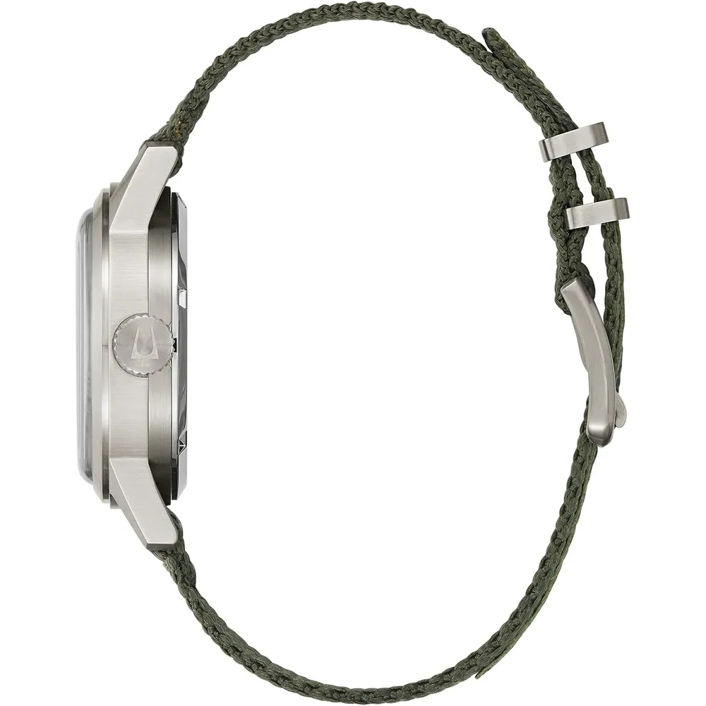 b08jylpsck_1_webp.webp Bulova reloj militar automático hombre 3 agujas correa NATO cuero | Verde