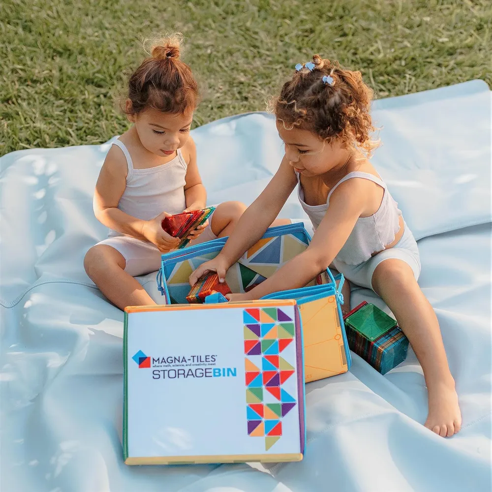 MAGNA-TILES - Storage bin & interactive play-mat