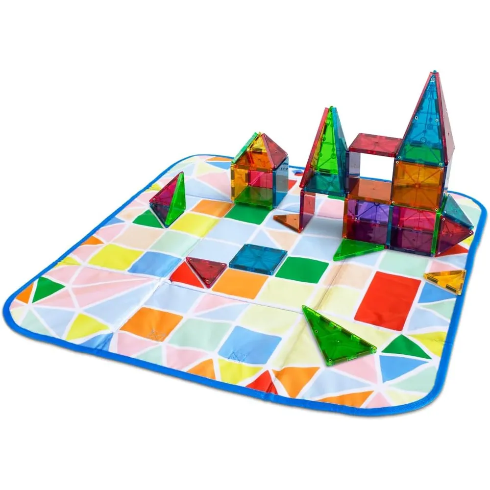 MAGNA-TILES - Storage bin & interactive play-mat