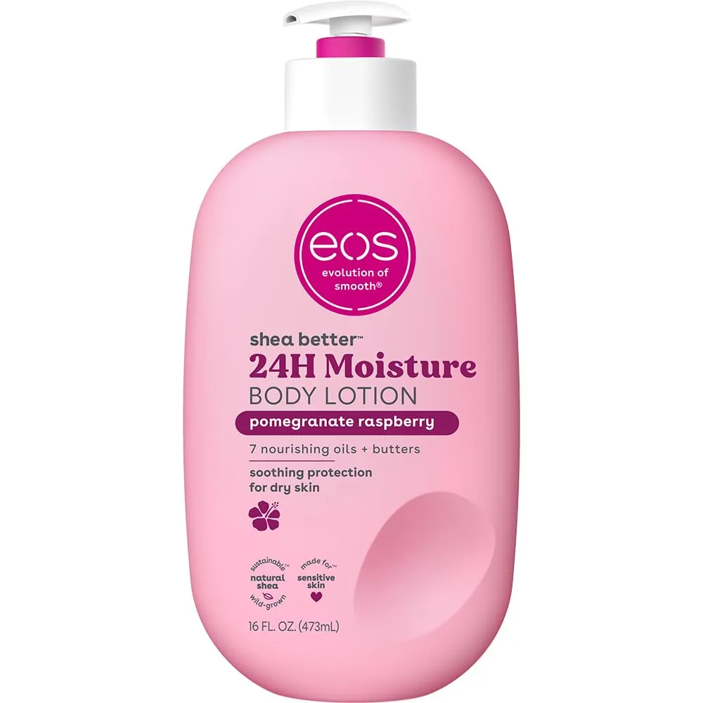EOS Shea Better loción corporal Granada / Frambuesa | 473 ml