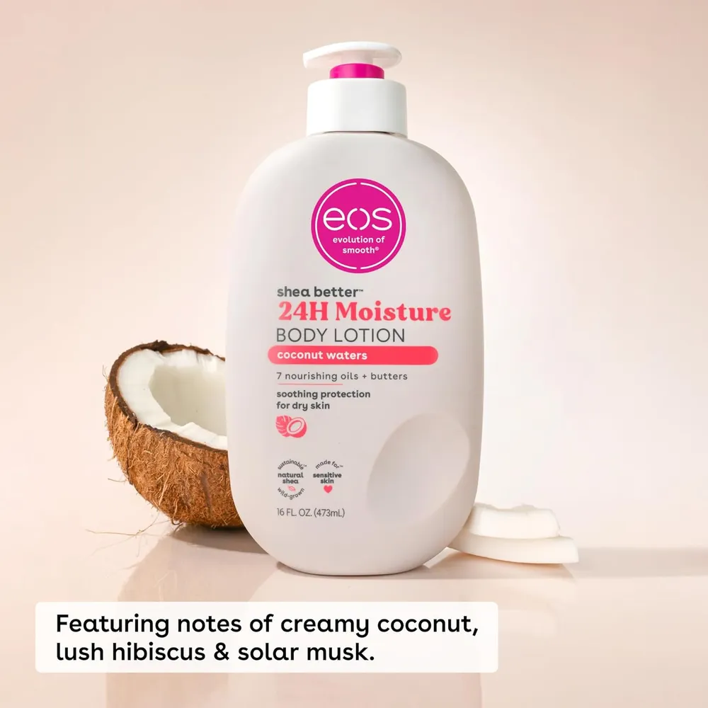 EOS Shea Better loción corporal Coconut | 16 oz / 473 ml