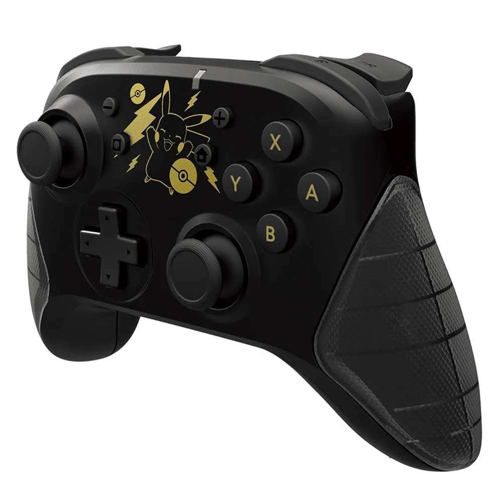 Mando Wireless Horipad Pokémon Black & Pikachu - Licenciado por Nintendo