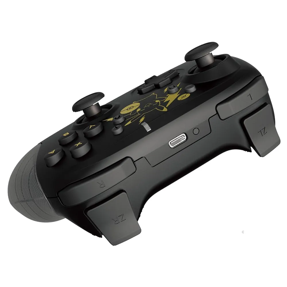 Mando Wireless Horipad Pokémon Black & Pikachu - Licenciado por Nintendo
