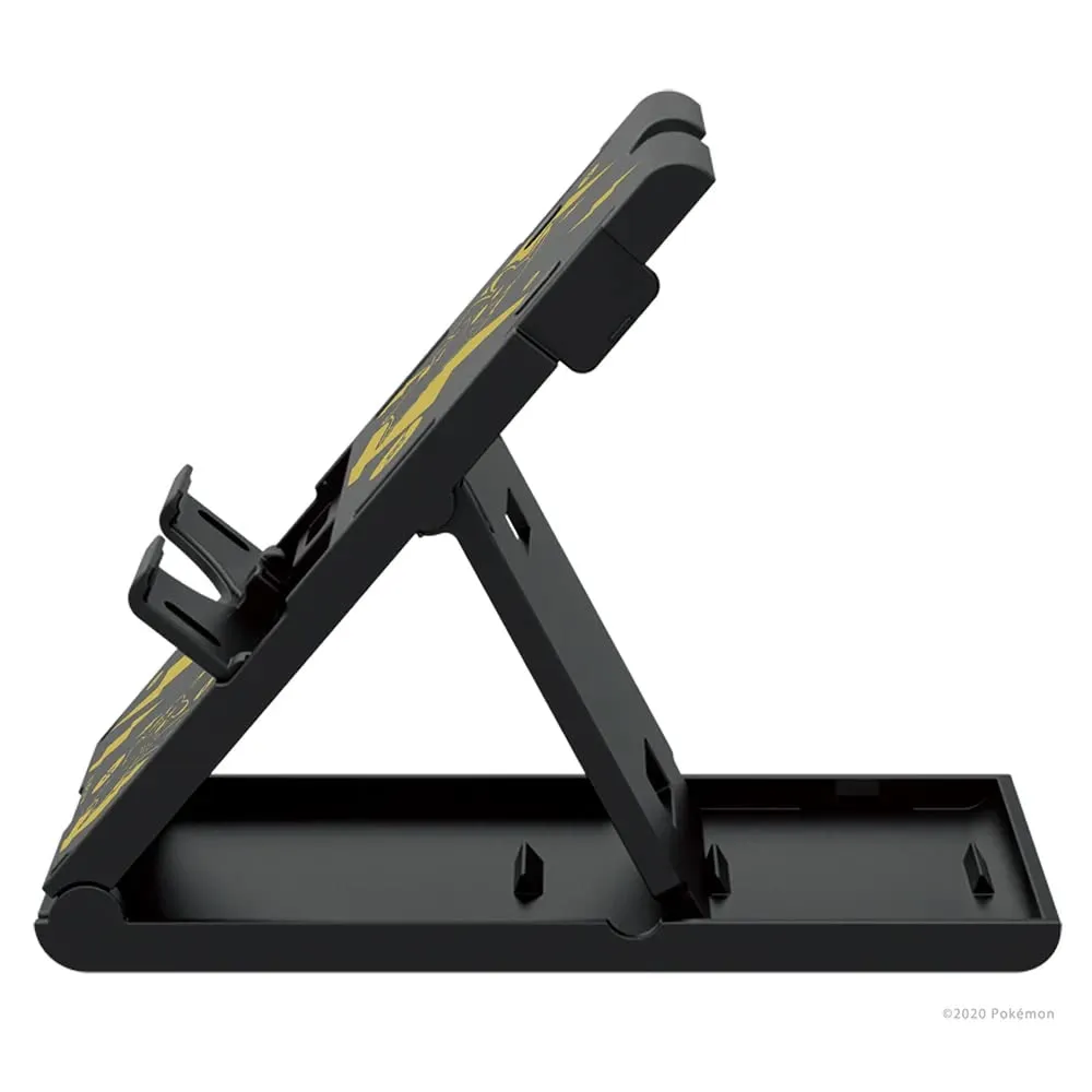 Soporte Compacto Pikachu Negro y Dorado Switch 1 - Licenciado por Nintendo