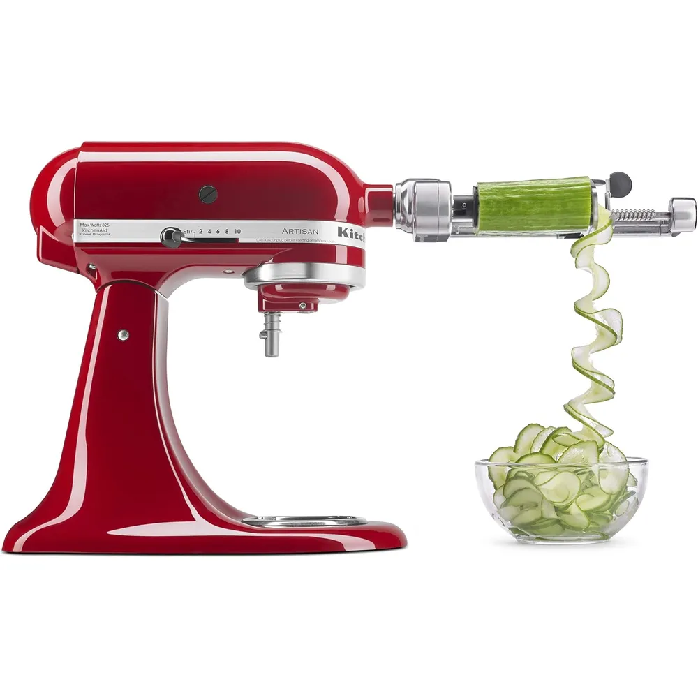 KITCHENAID KSM2APCQ, ESPIRALIZADOR 7 CUCHILLAS CON PELADOR Y REBANADOR