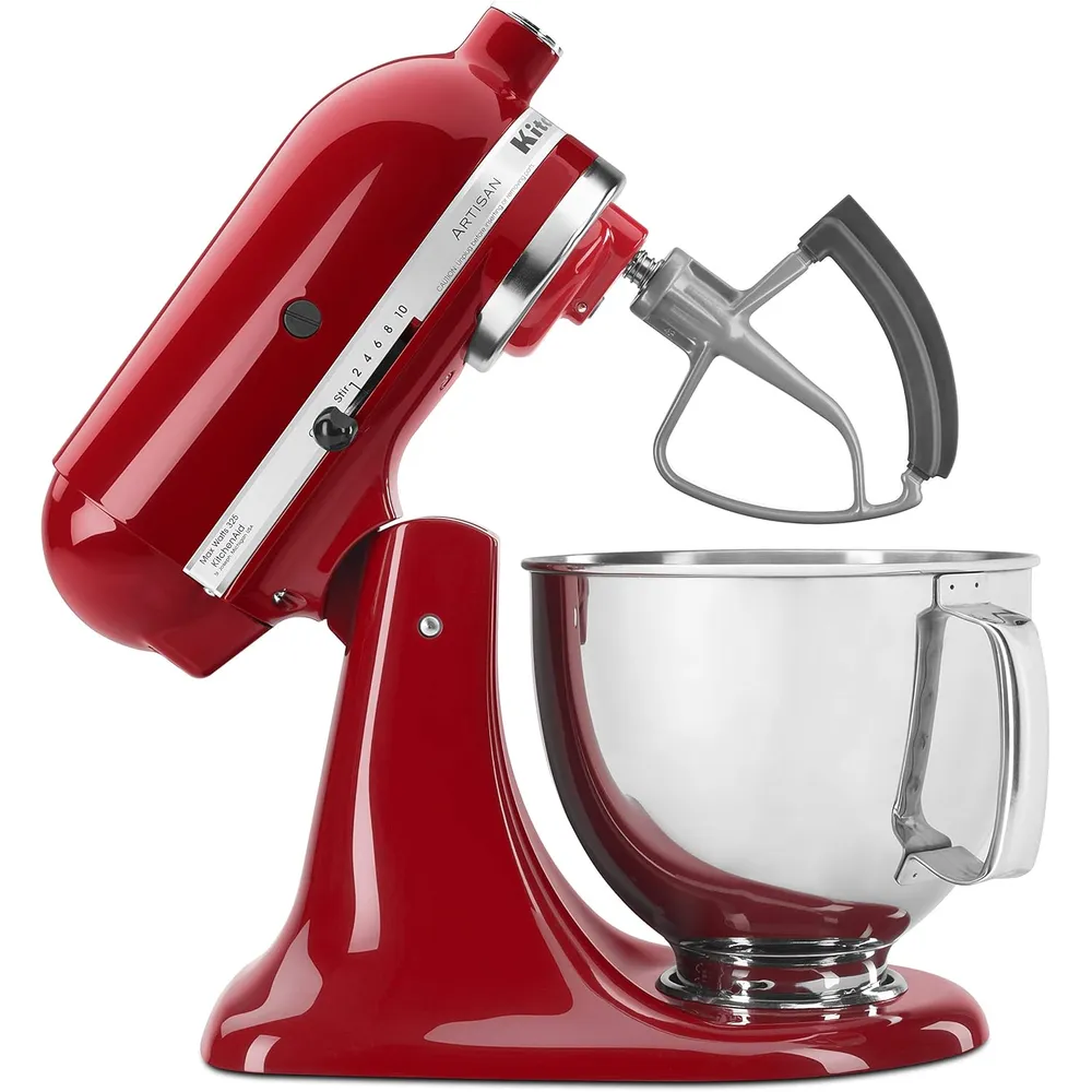 KITCHENAID KFE5TS, ACCESORIO BATIDOR DE BORDE FLEXIBLE 4.5–5 QT | PLATEADO SUTIL
