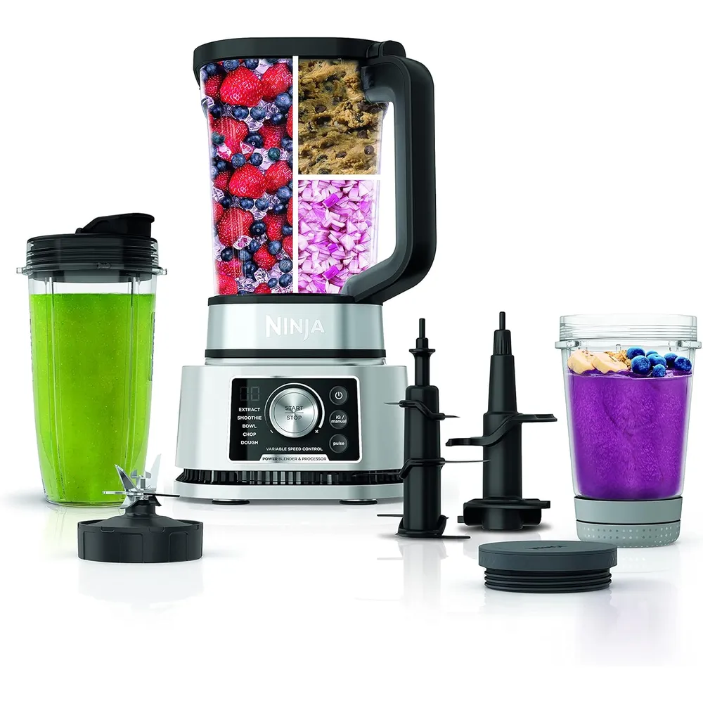 NINJA LICUADORA Y PROCESADORA FOODI POWER NUTRI DUO 72 OZ / 2.13 L