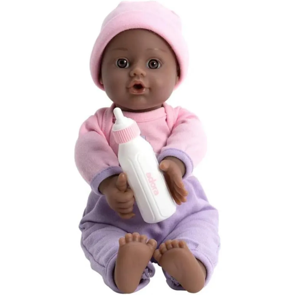 ADORA muñeca bebé negra 11"/28 cm blanda