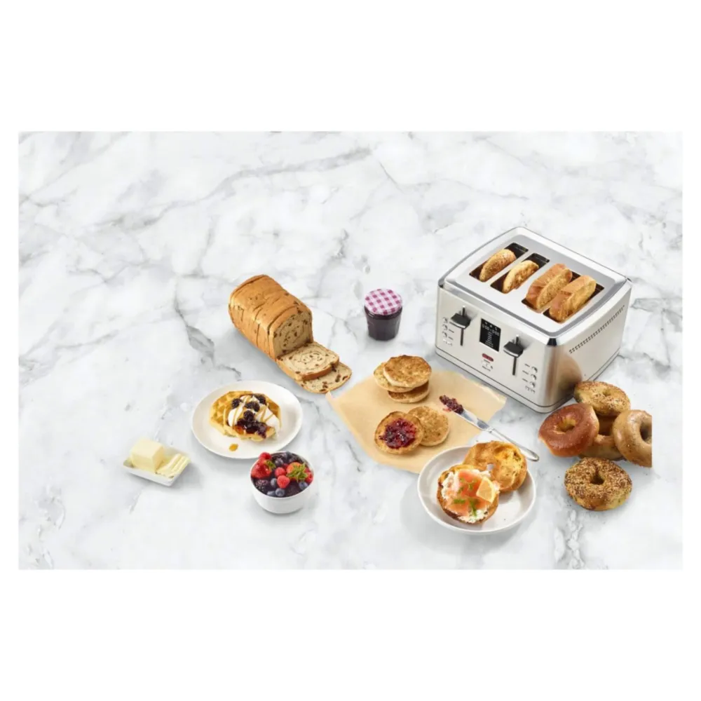 CUISINART CPT-740, TOSTADORA DIGITAL DE 4 REBANADAS EN ACERO INOXIDABLE