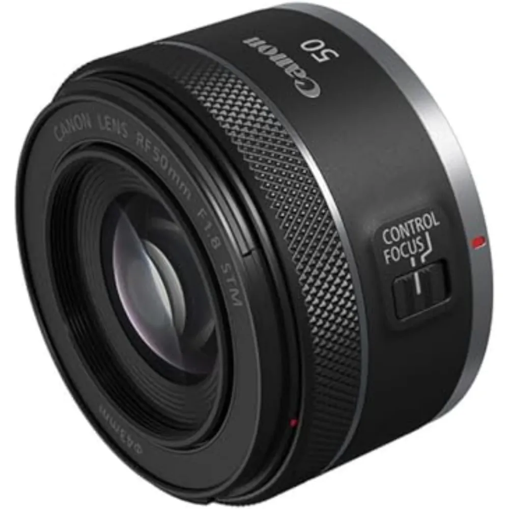 Canon accesorio objetivo fijo RF 50mm F1.8 STM | Negro