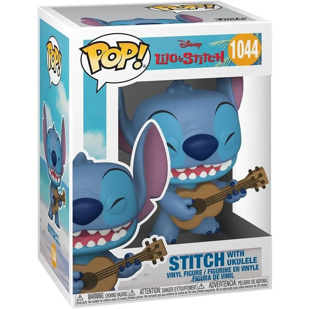 FUNKO POP STITCH CON UKELELE PRODUCTO OFICIAL