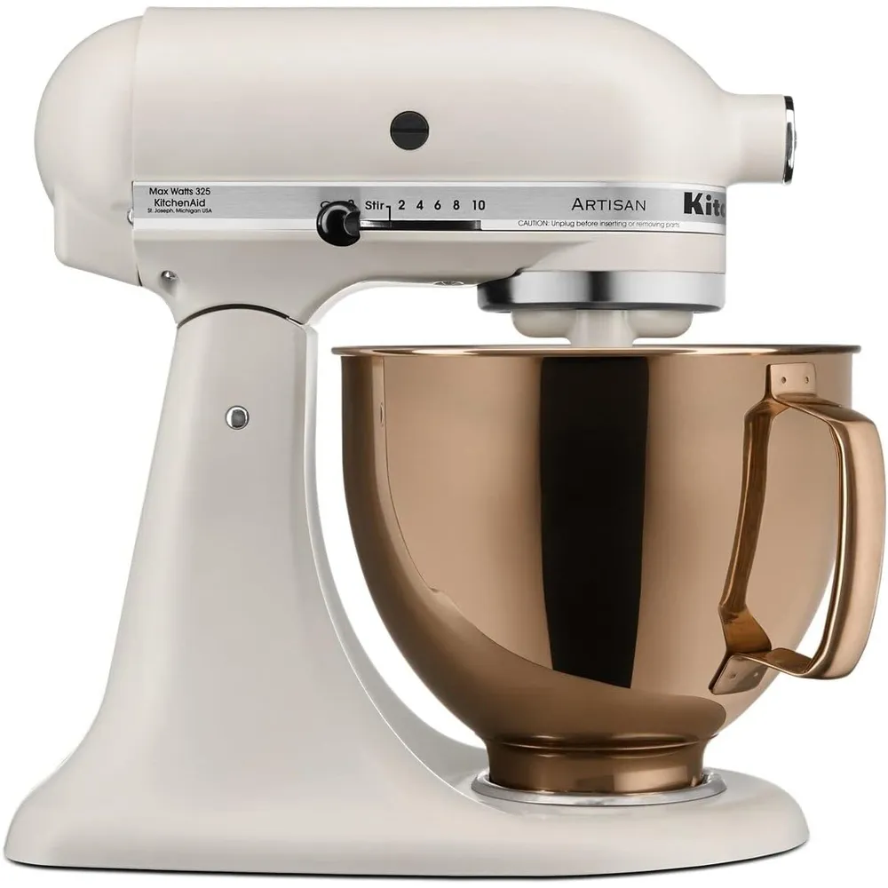 KITCHENAID, TAZÓN ACERO INOXIDABLE 5 QT CABEZAL INCLINABLE | COBRE RADIANTE
