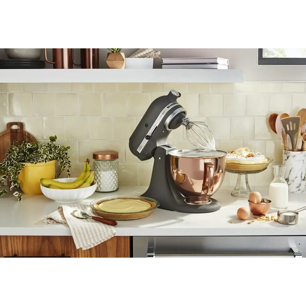 KITCHENAID, TAZÓN ACERO INOXIDABLE 5 QT CABEZAL INCLINABLE | COBRE RADIANTE