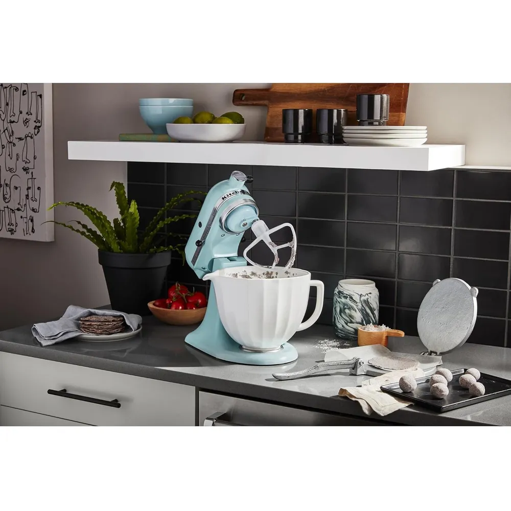 KITCHENAID KSM2CB5PWS, RECIPIENTE CERÁMICO 5 QT CABEZAL INCLINABLE | BLANCO