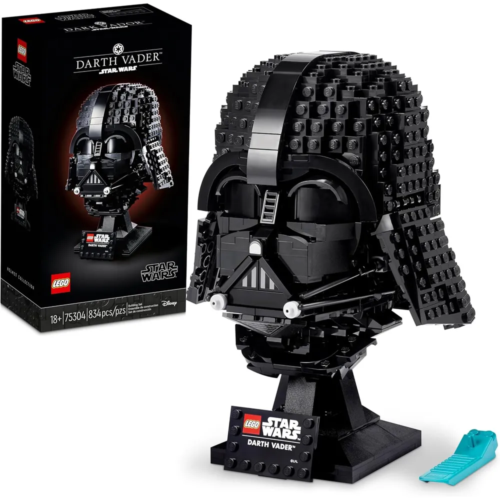 Lego Star Wars casco de Darth Vader modelo de exhibición coleccionable