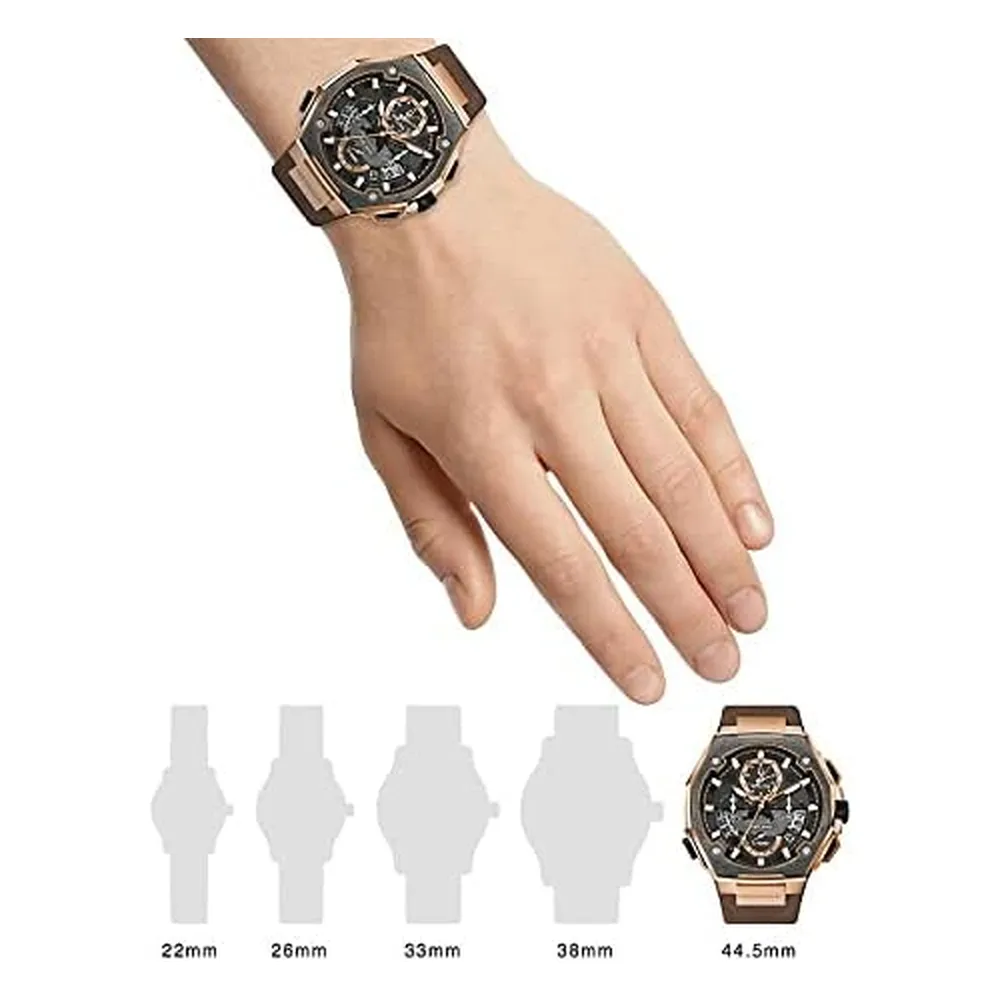 Bulova cronógrafo Serie X cuarzo hombre cristal zafiro segundero continuo | Marrón