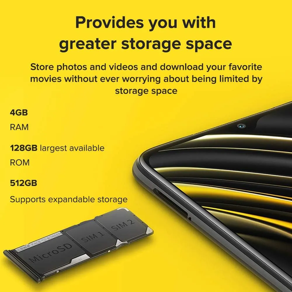 CELULAR XIAOMI POCO M3 64GB 4GB | NEGRO