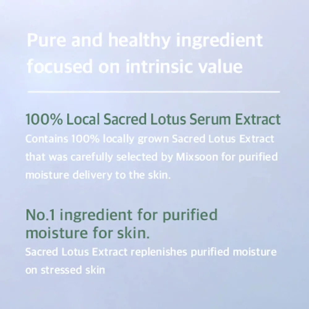 Mixsoon Esencia de Flor de Loto 100 ml – Korea Skin Care