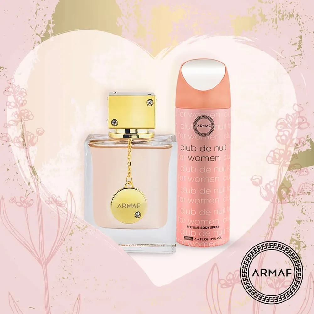 SET DE PERFUME ARMAF CLUB DE NUIT 2 PZS MUJER