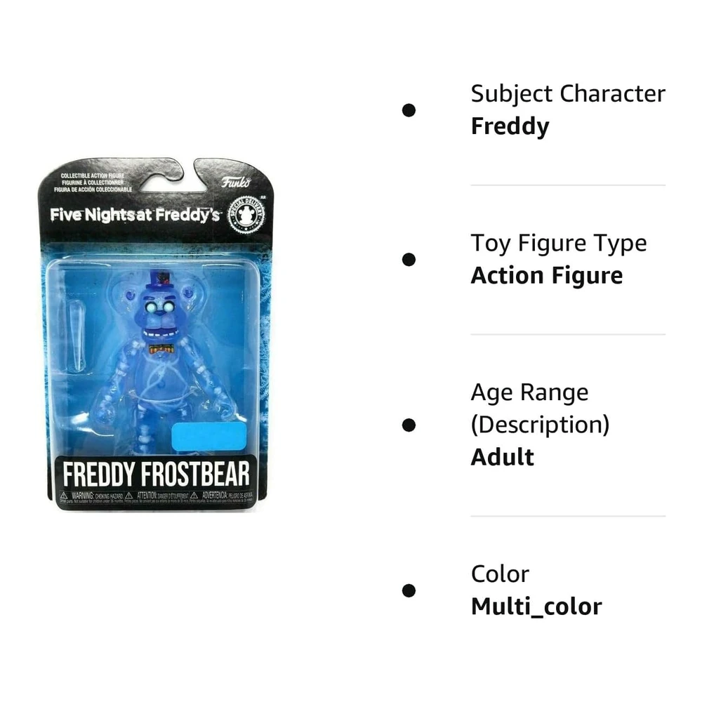 Figura de Acción de Five Nights At Freddy - Articulated Freddy Frostbear de 5"