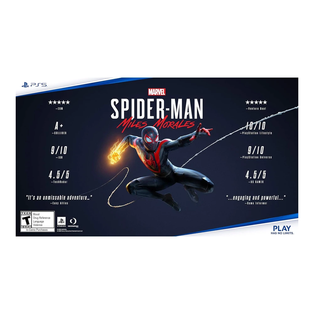 VIDEOJUEGO MARVEL SPIDERMAN: MILES MORALES ULTIMATE EDITION | PS5