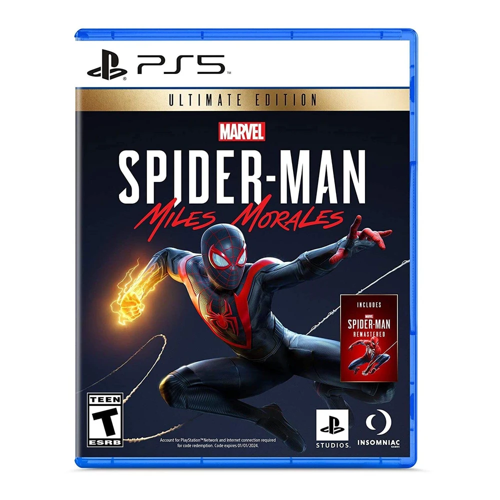 VIDEOJUEGO MARVEL SPIDERMAN: MILES MORALES ULTIMATE EDITION | PS5