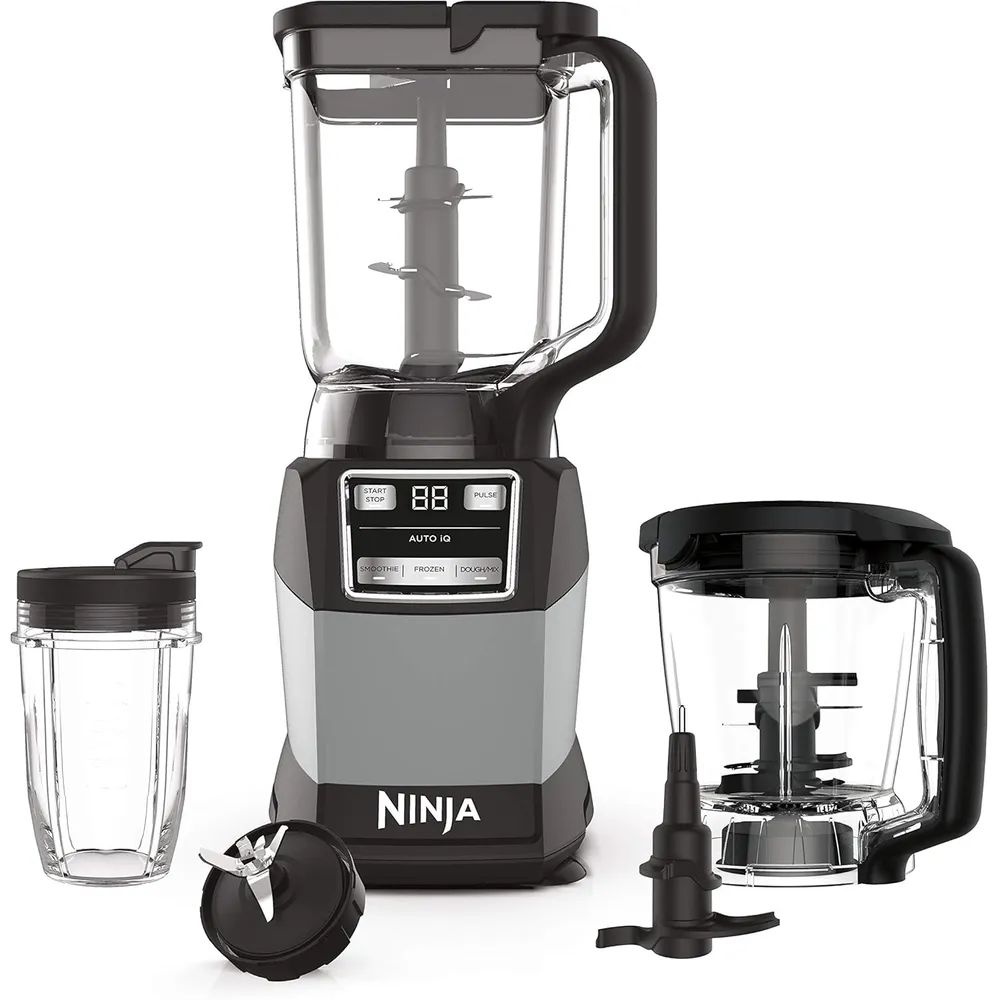 NINJA LICUADORA SISTEMA COMPACTO AMZ493BRN, 72 OZ / 2.13 L | GRIS