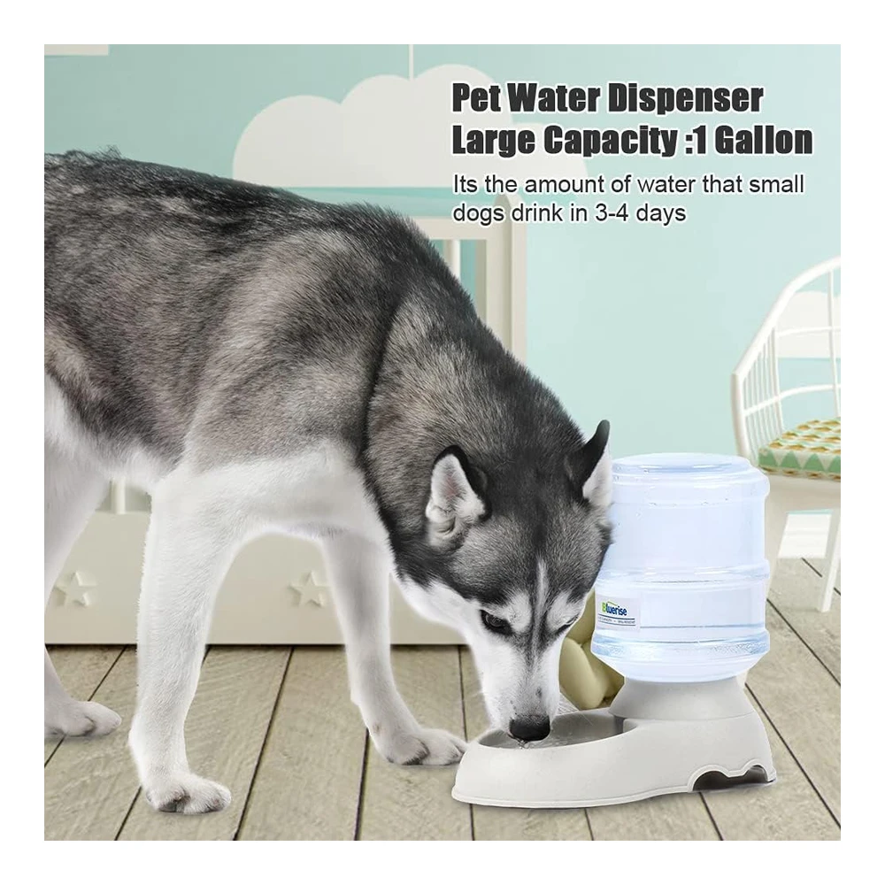 b08qrc6s4f_3.webp Bluerise Comedero para Mascotas y Dispensador Automático de Alimentos para Perros y Gatos - 100% Libre de Bpa - Repuesto Por Gravedad - Fácil de Limpiar - Autoalimentación para Mascotas Pequeñas y Grandes - Cachorro - Gatito - Conejo - Conejo