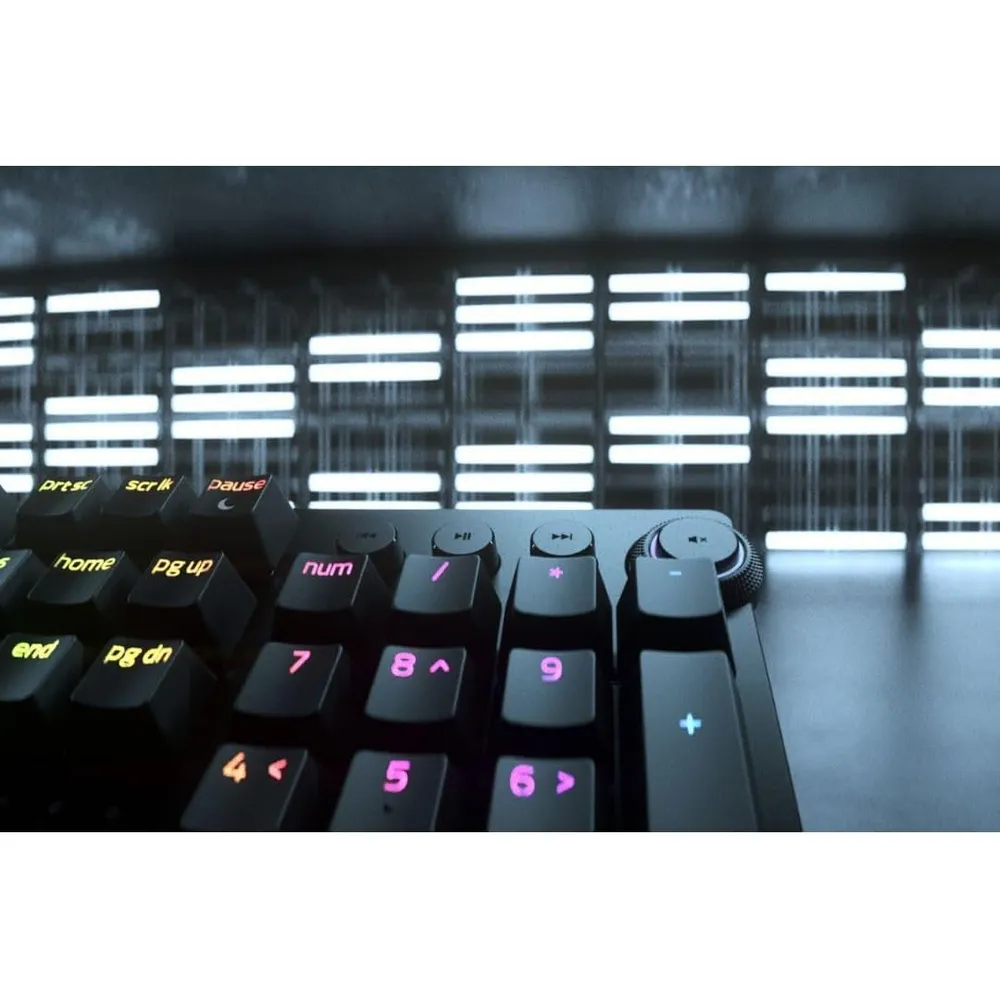 TECLADO ALÁMBRICO HUNTSMAN V2 ANALÓGICOS RAZER | CLASSIC BLACK