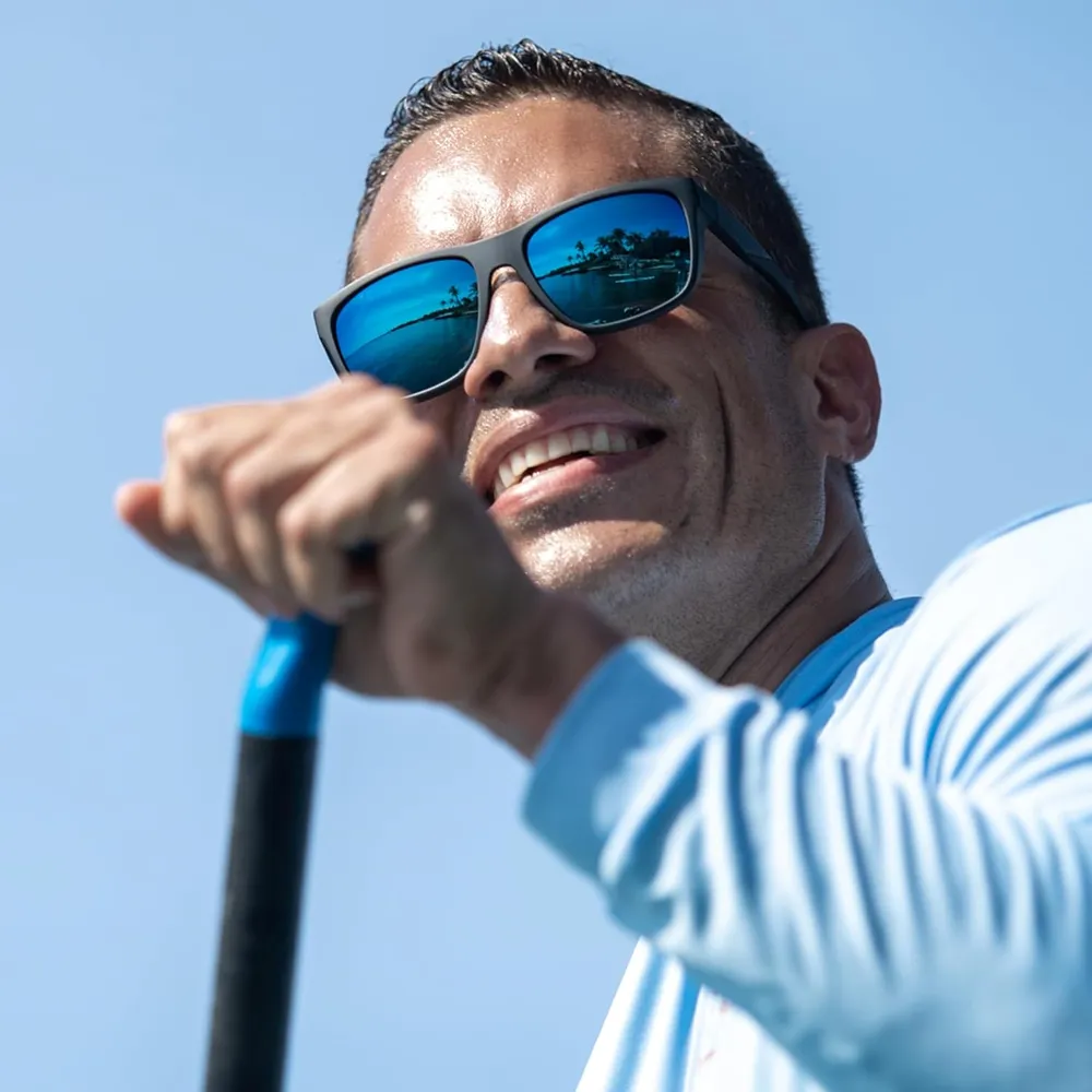 SMITH Barra Sunglasses polarizadas para hombre y mujer