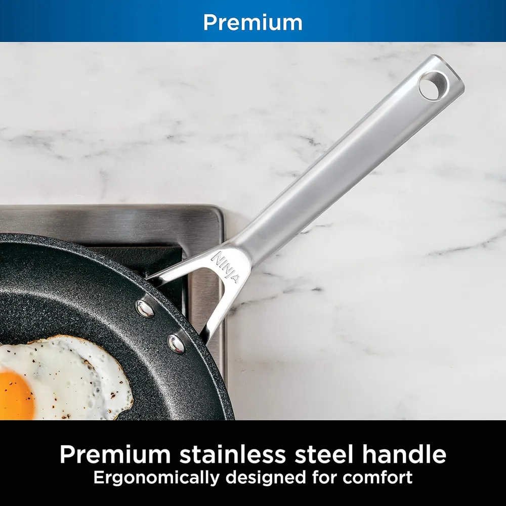 Ninja set cocina C33000 Foodi Neverstick Premium 3 piezas, antiadherente | Gris
