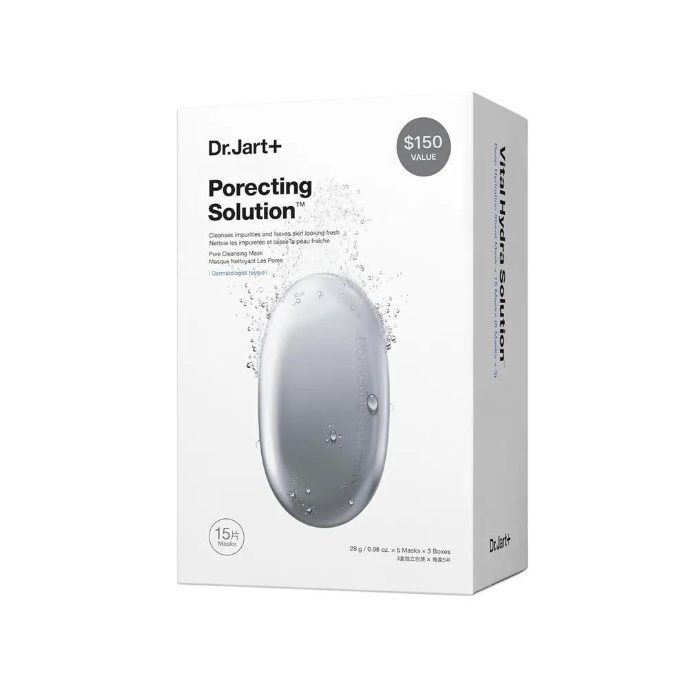 Dr. Jart+ Dermask Porecting Solution Mascarilla Facial de Carbón 15 und