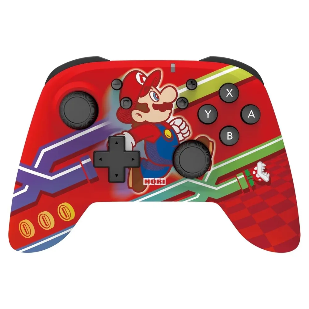Mando Wireless Horipad Super Mario para Switch - Licenciado por Nintendo