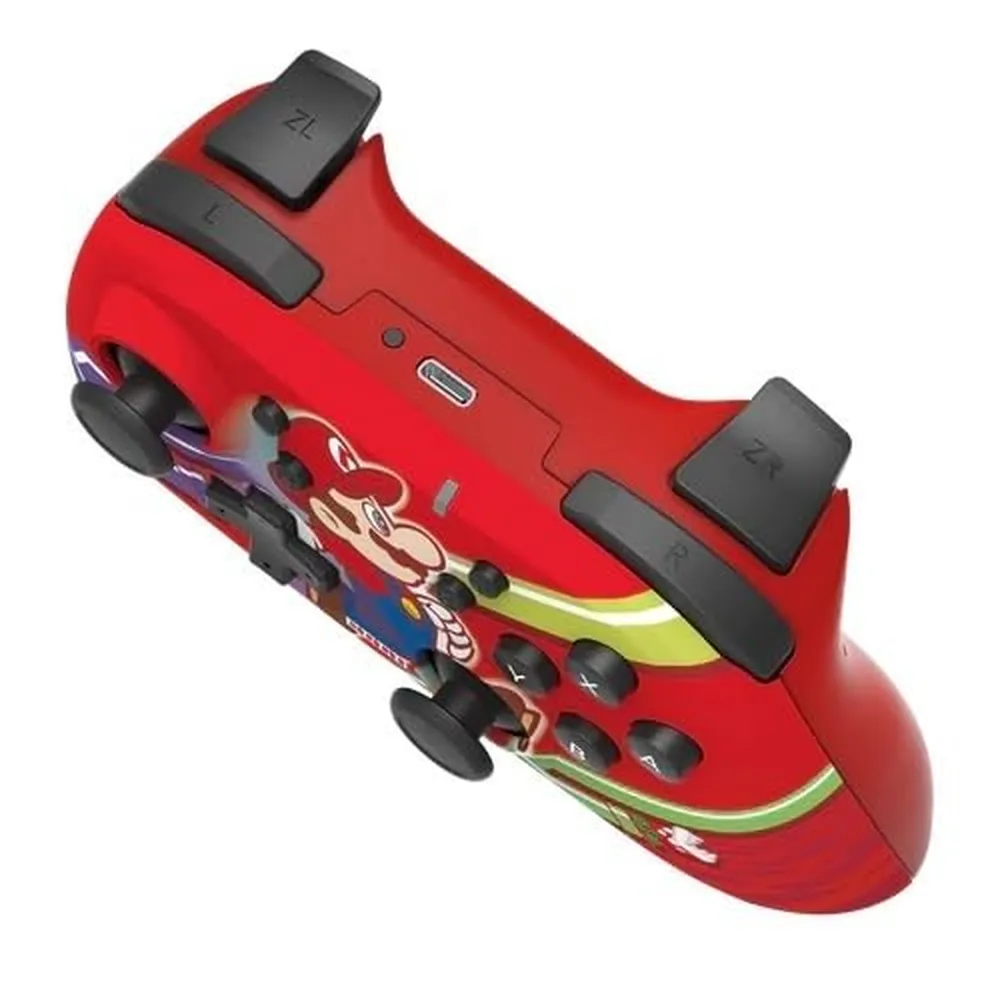 Mando Wireless Horipad Super Mario para Switch - Licenciado por Nintendo