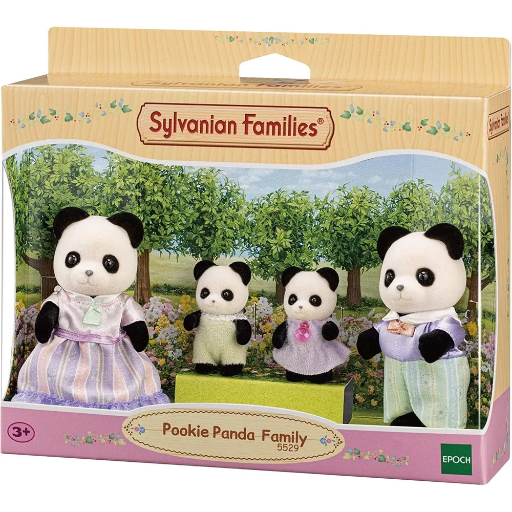 MUÑECA SYLVANIAN FAMILIES FAMILIA POOKIE PANDA