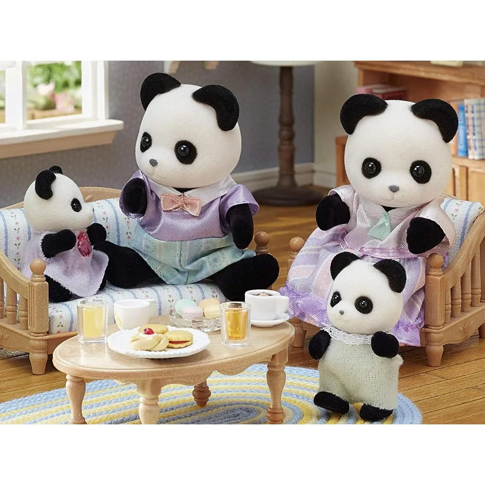 MUÑECA SYLVANIAN FAMILIES FAMILIA POOKIE PANDA