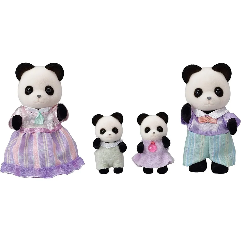 MUÑECA SYLVANIAN FAMILIES FAMILIA POOKIE PANDA