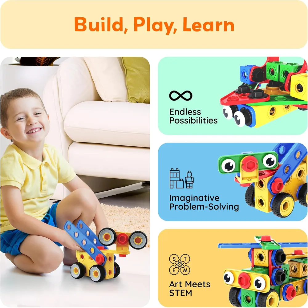 KIT CONSTRUCCIÓN STEM CON TALADRO PICASSOTILES