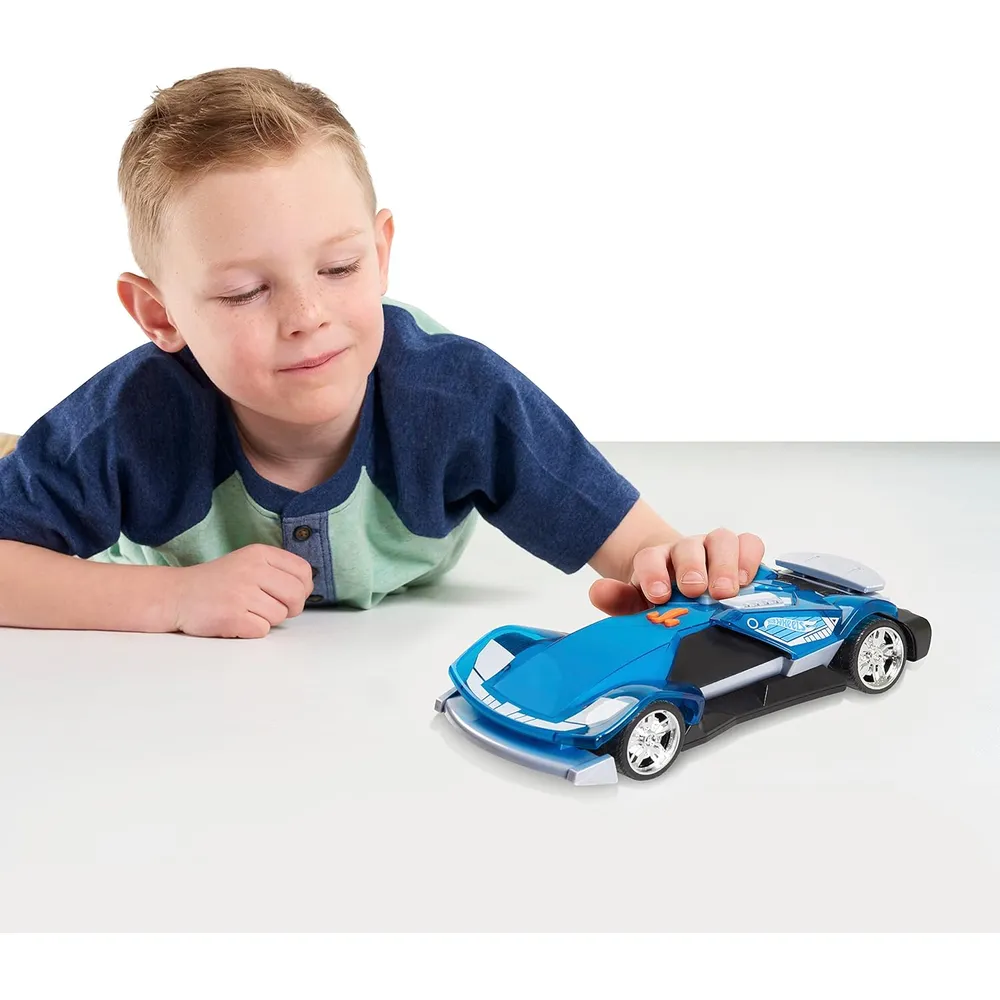HOT WHEELS AUTO COLOR CRASHERS | AZUL