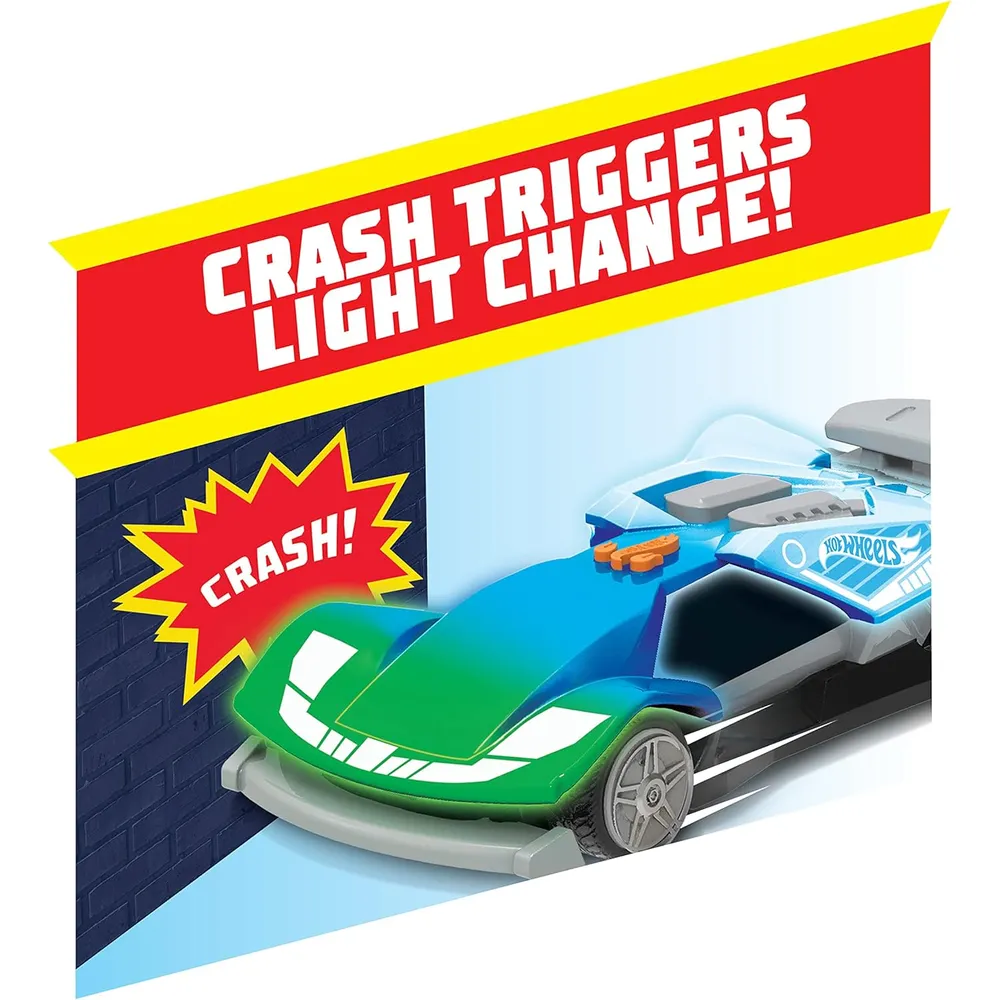 HOT WHEELS AUTO COLOR CRASHERS | AZUL