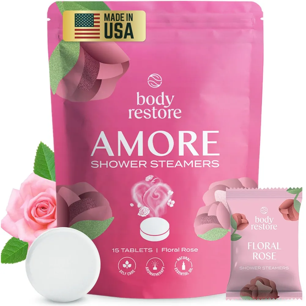 Vaporizadores de ducha pack 15 tabletas Body Restore | Rosa