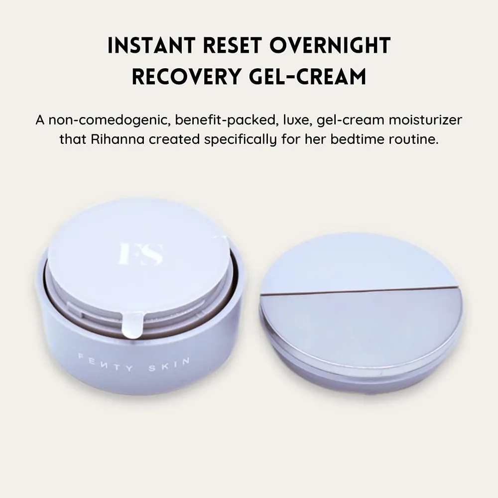 Fenty Gel-Crema Nocturna Hidratante Instant Reset – by Rihanna
