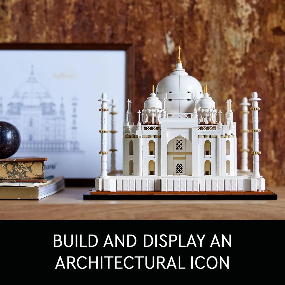 Lego Architecture Taj Mahal set decorativo de exhibición para adultos