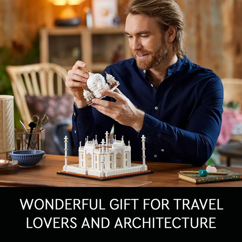 Lego Architecture Taj Mahal set decorativo de exhibición para adultos