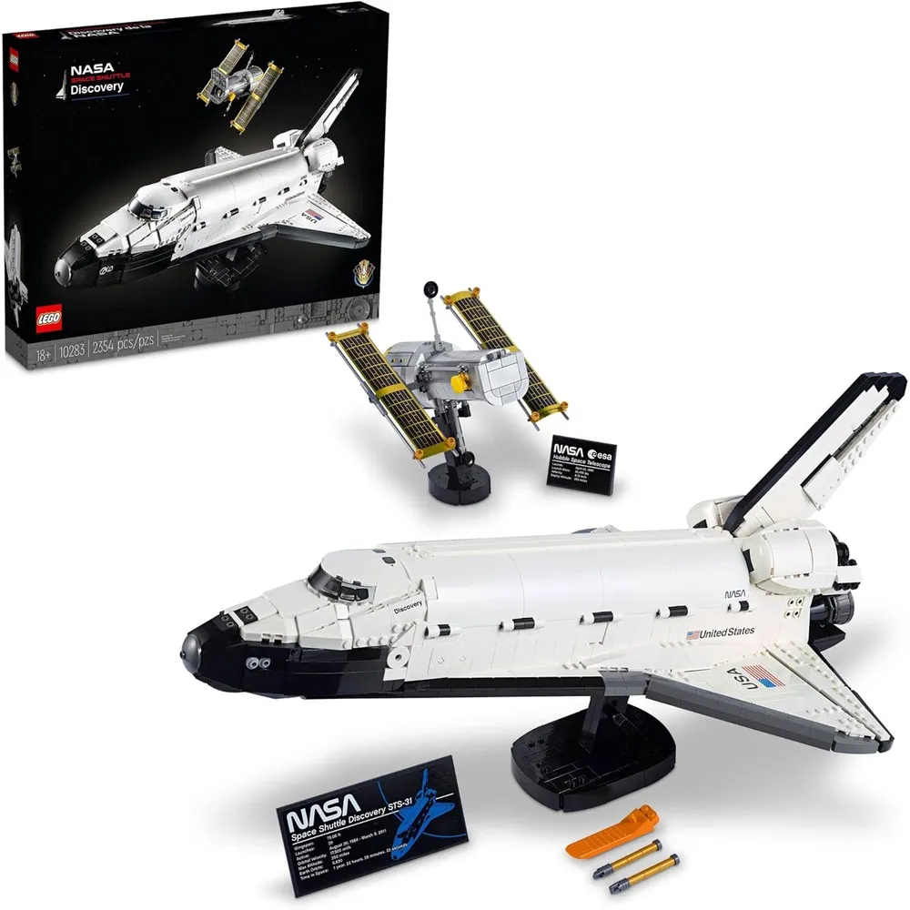 Lego Icons transbordador espacial Discovery NASA set decorativo para adultos
