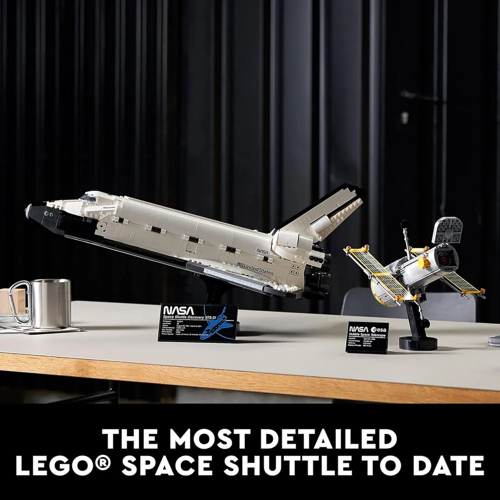 Lego Icons transbordador espacial Discovery NASA set decorativo para adultos