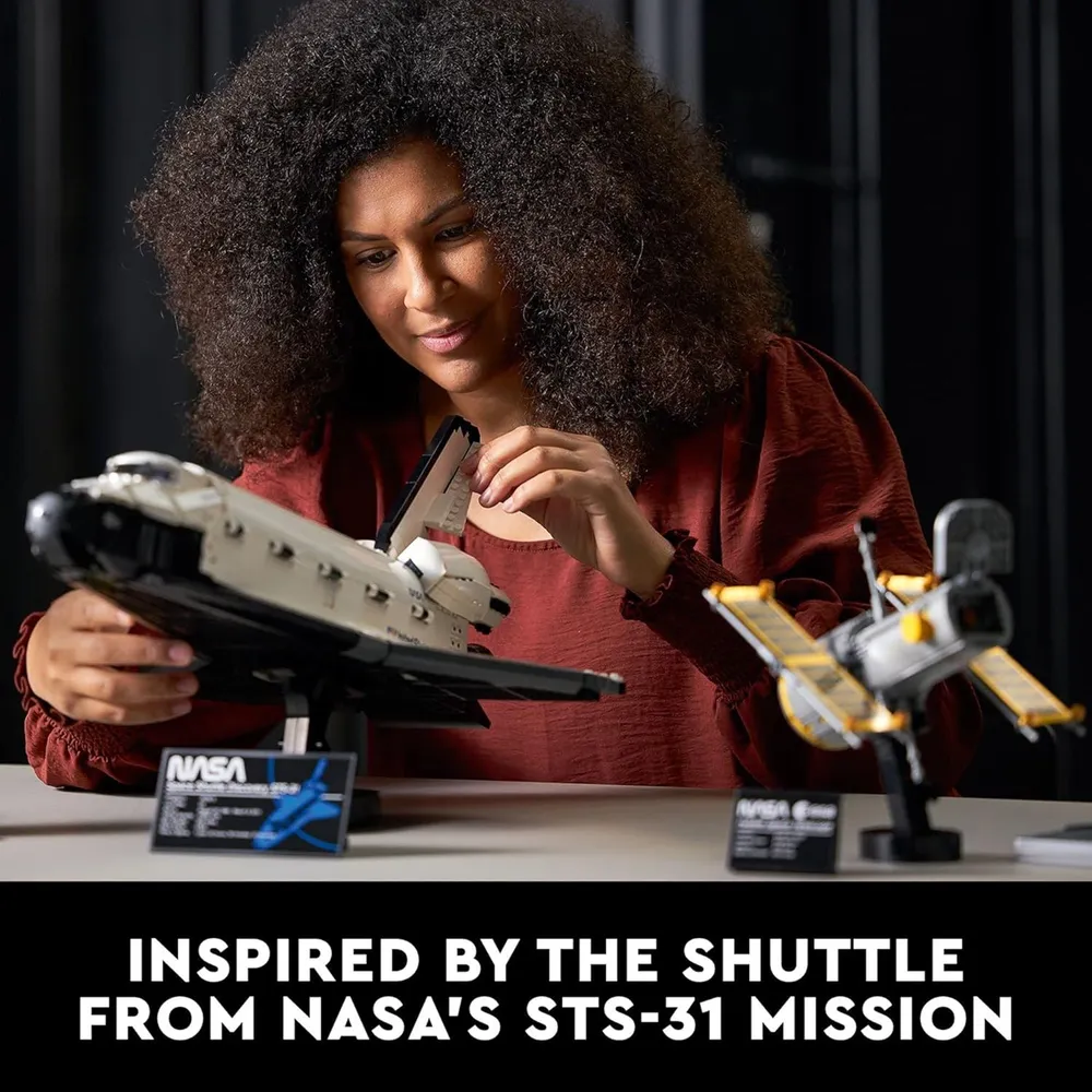 Lego Icons transbordador espacial Discovery NASA set decorativo para adultos